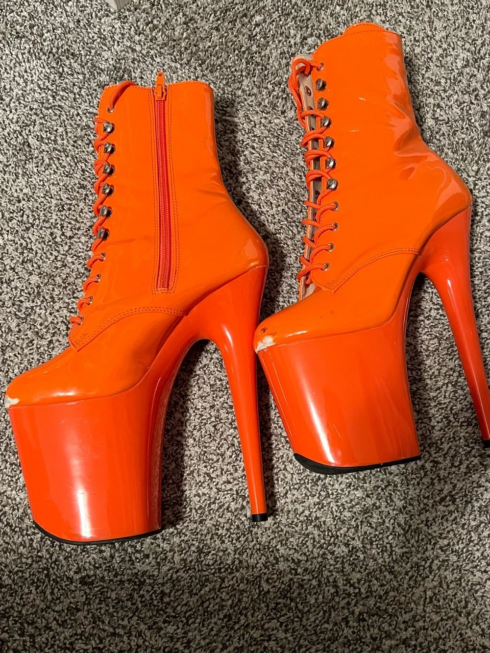 Pleasers Flamingo 1020 - 8in Platform Boots